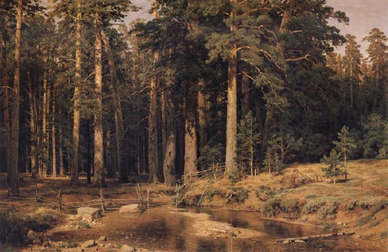 Ivan Shishkin Landscape Sweden oil painting art